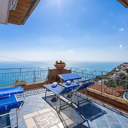 Villa Le Ancore Furore Exterior foto